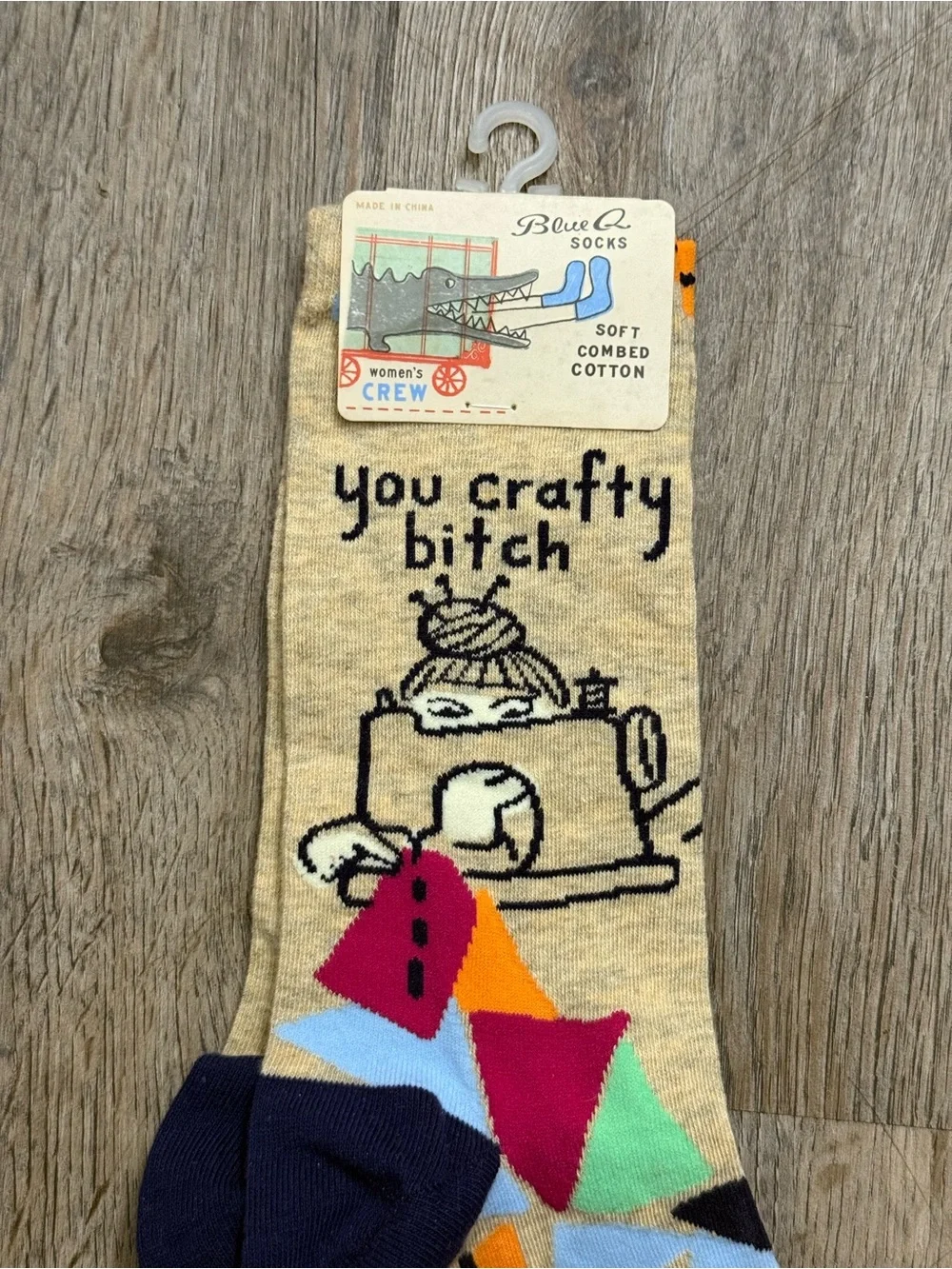 Blue Q • You Crafty B*tch Socks